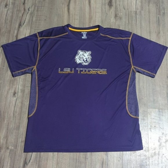 Pro Edge Other - LSU TIGERS PRO EDGE MENS 2XL PURPLE SHIRT
